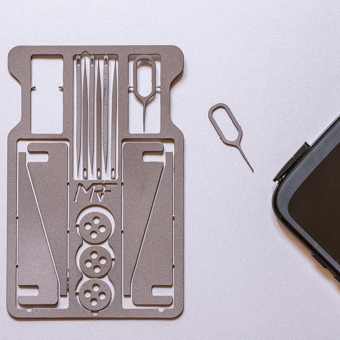 Survival kit Urban card emergency whistle — Designed in Ukraine