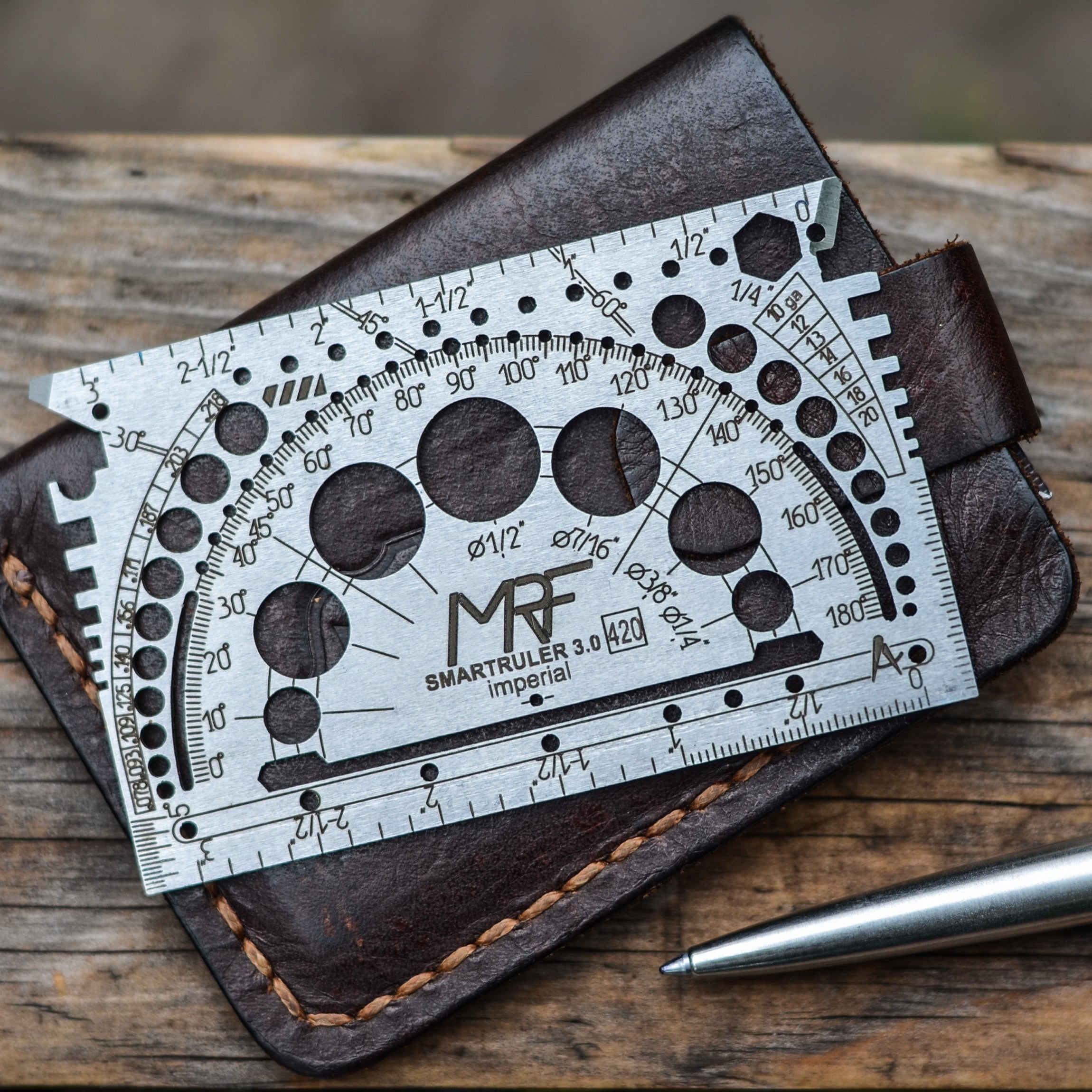 SmartRuler is a multi-functional credit card sized multitool ruler that ...