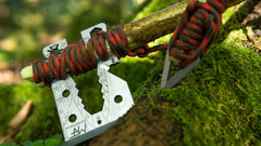 Adventur outdoor card tool with chopping edge — Designed in Ukraine