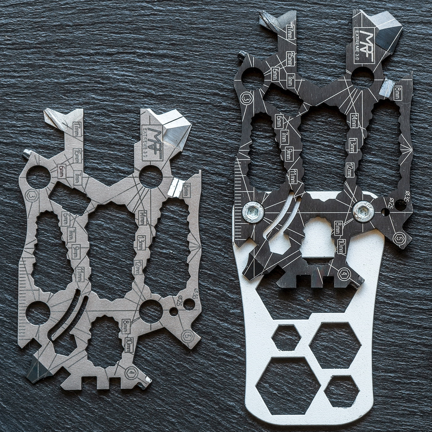 Extreme | Modular Multitool Kit + Torque Handle | Titanium & 440c