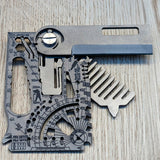 Universal 4.0 | 80+ Tools in 1 |  Modular Wallet Tool | Titanium & 440C Steel