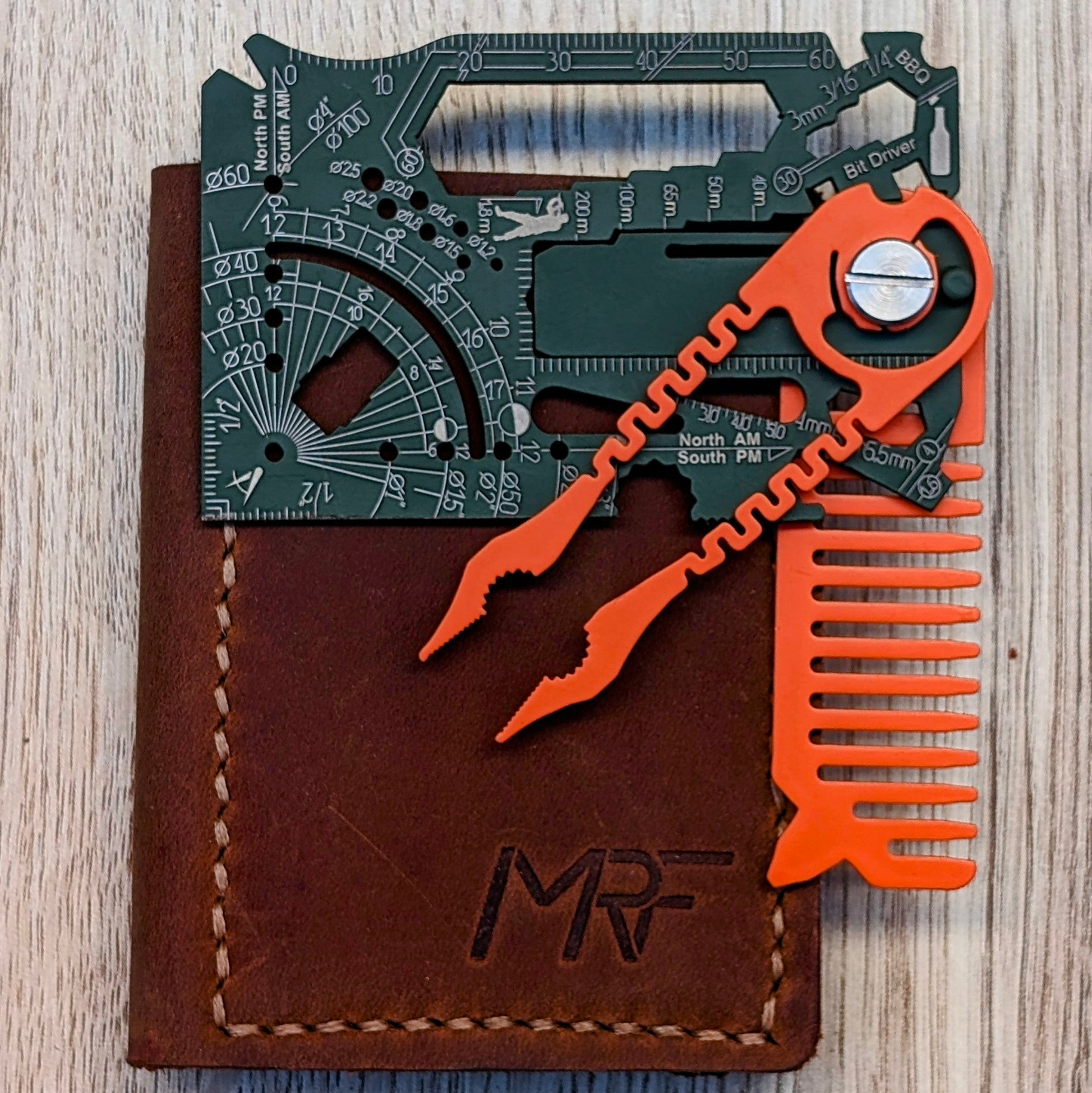 ★Refinish and Multilayer RelicStrato★ Credit Card Survival Tactical Multitool Universal 3.0 60+ tools