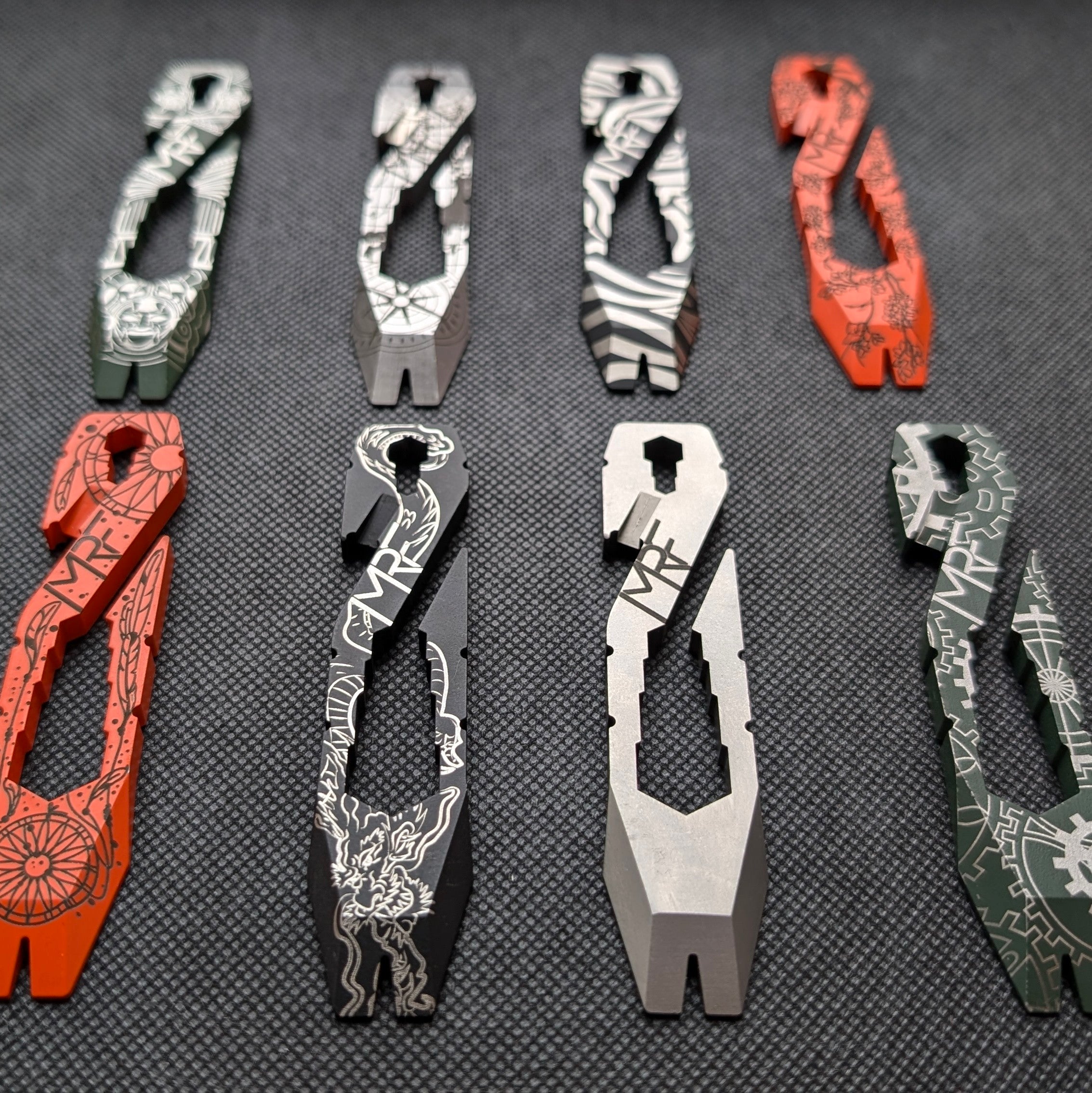 Titanium Pry Bar | MRF Pocket Tool — Cord Cutter, Bottle Opener