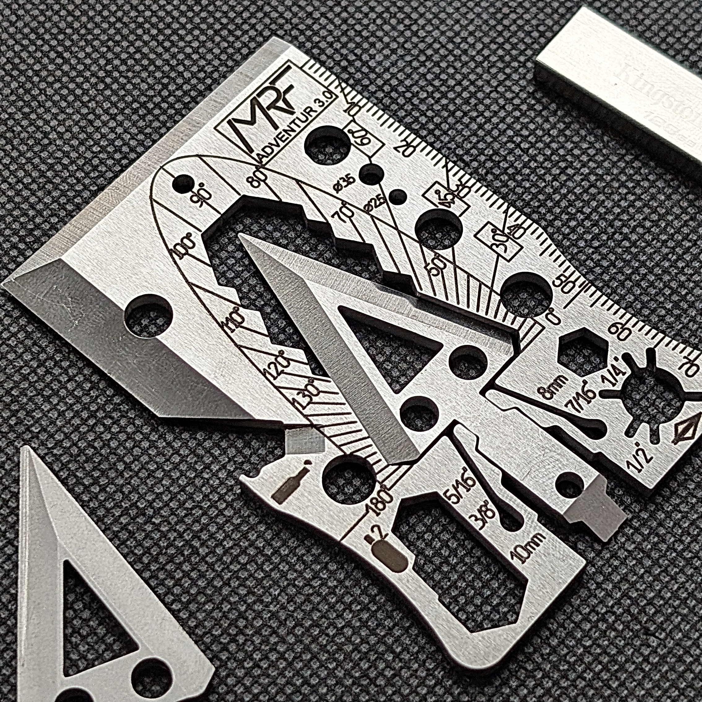 Survival Tactical ADVENTURE 3.0 Credit Card Arrow Head AXE