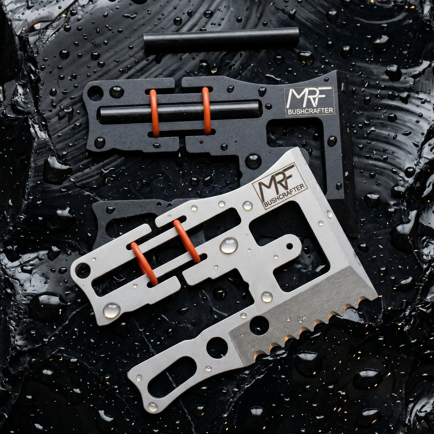 Bushcrafter card with sapper shovel function — Designed in Ukraine
