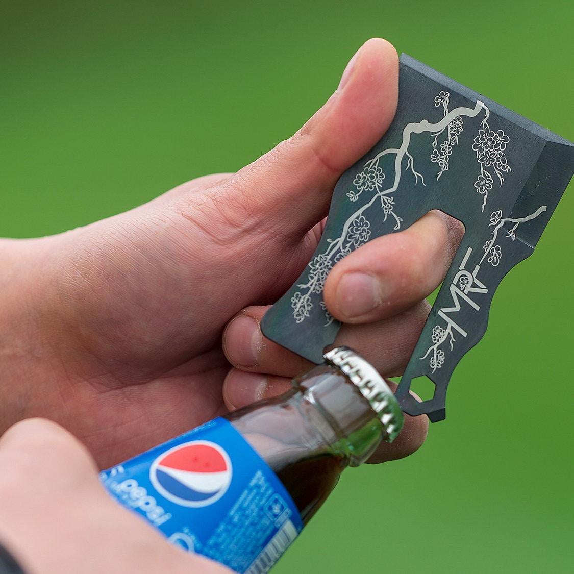 Card Knife Tattoo Edition - laser engraved credit card knife collection