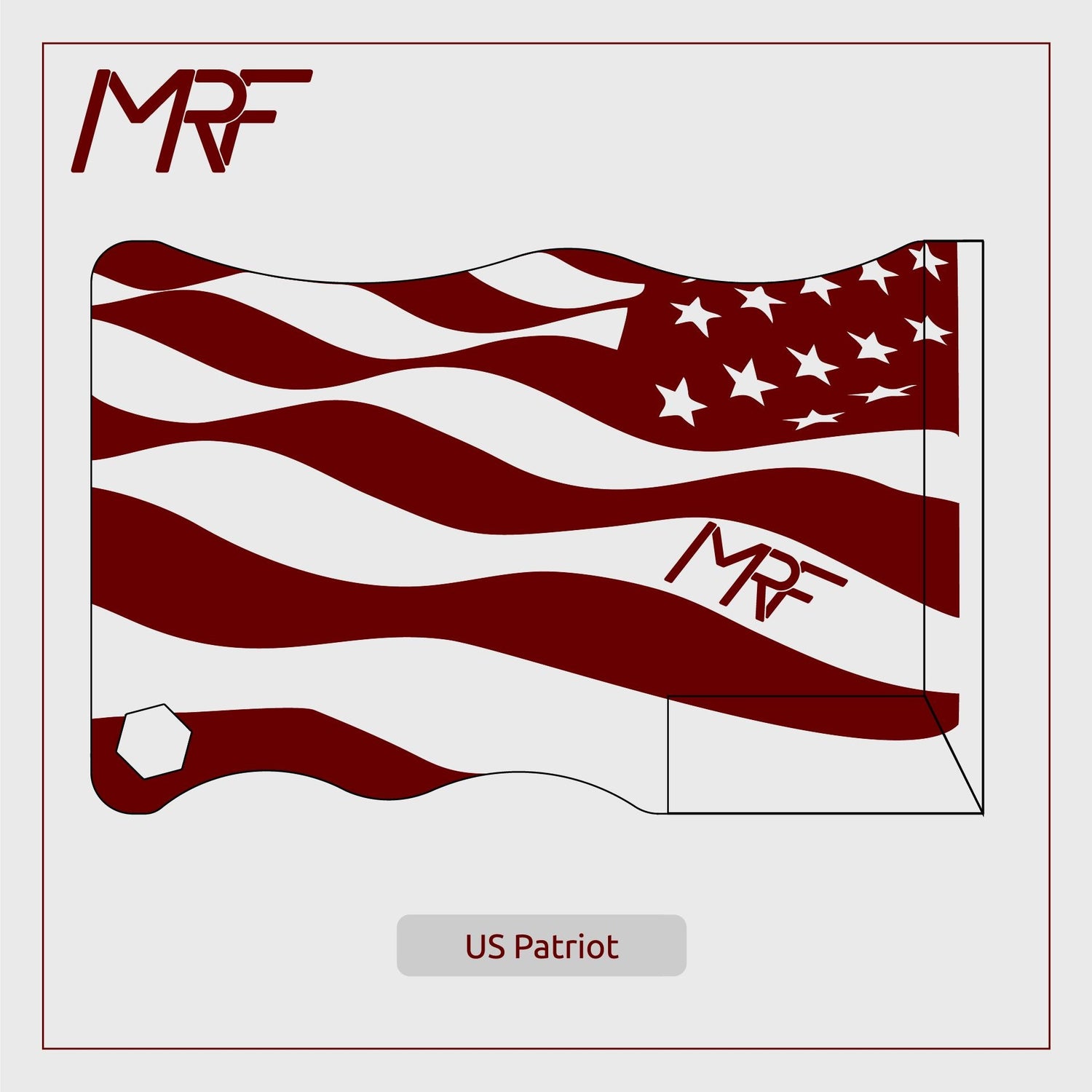 Card Knife Tattoo - USA Card design