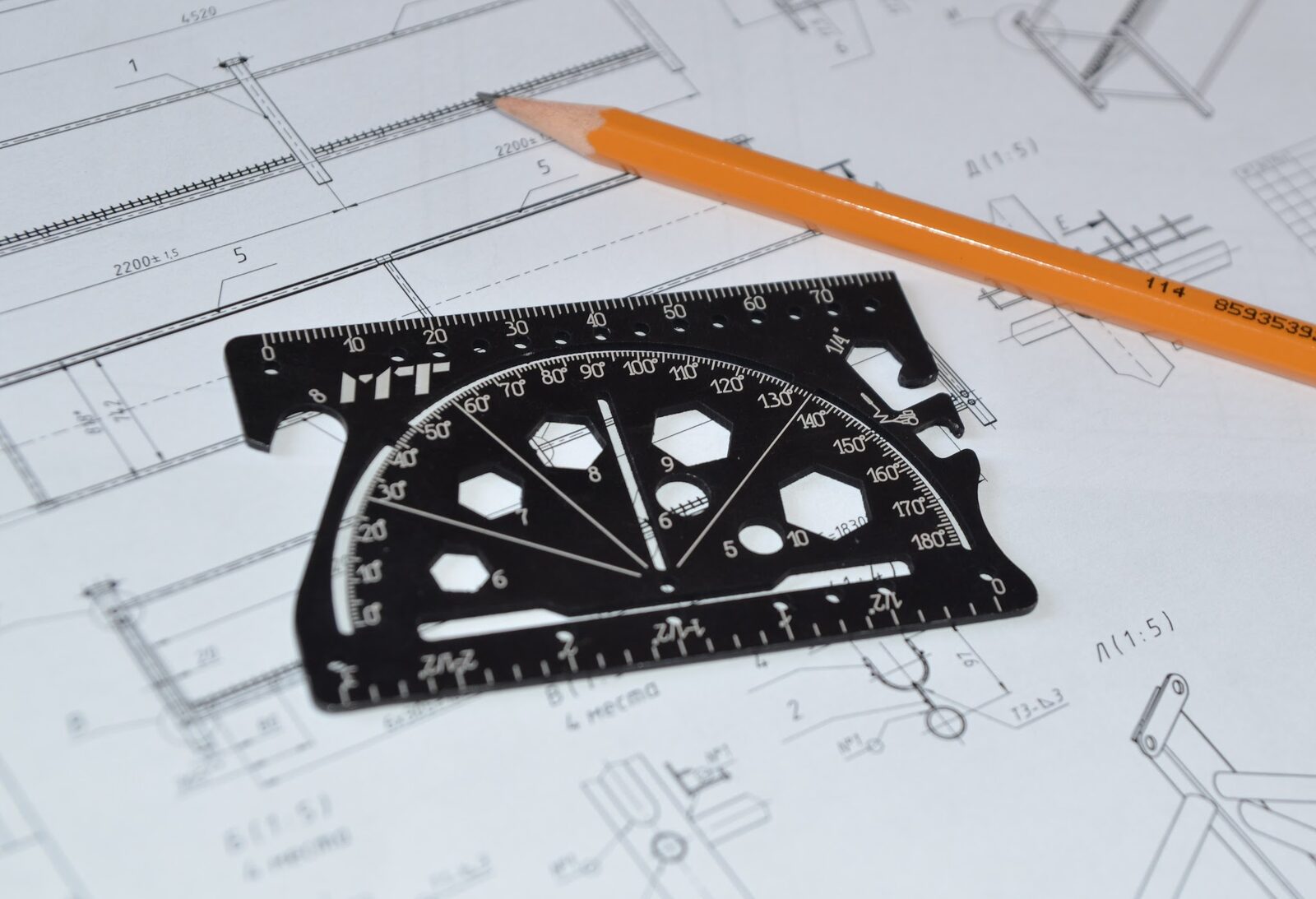 First SmartRuler on engineering drawings